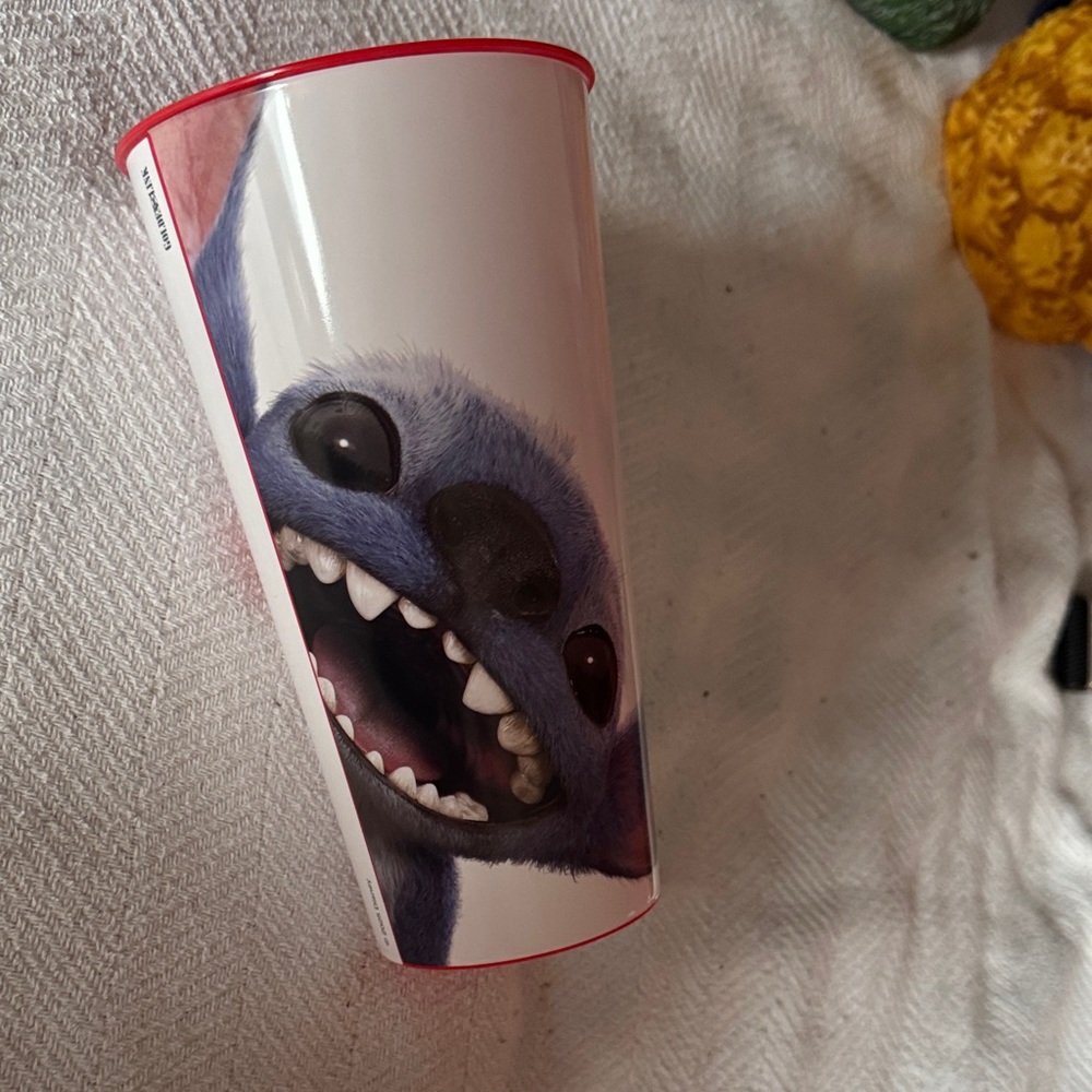 Disney Stitch Cup - Blue and White